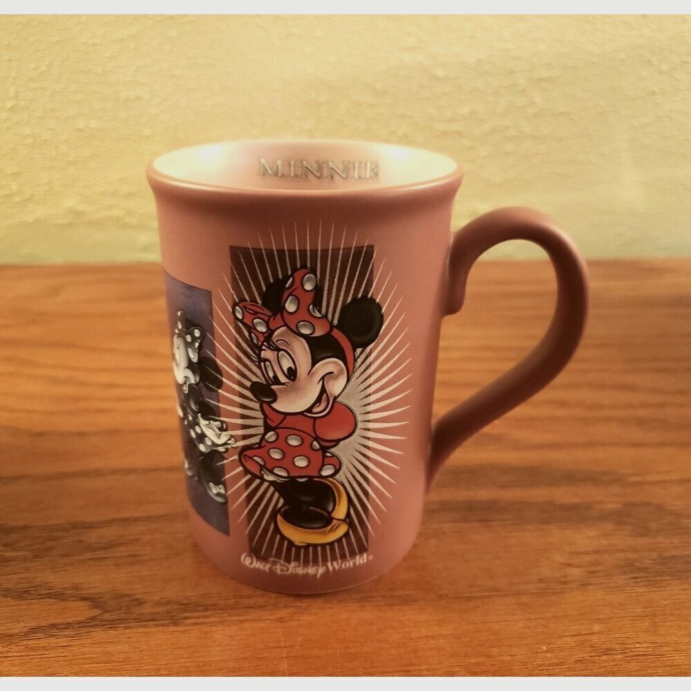 Minnie Mouse Coffee Or Tea Cup Pink Disney Vintage